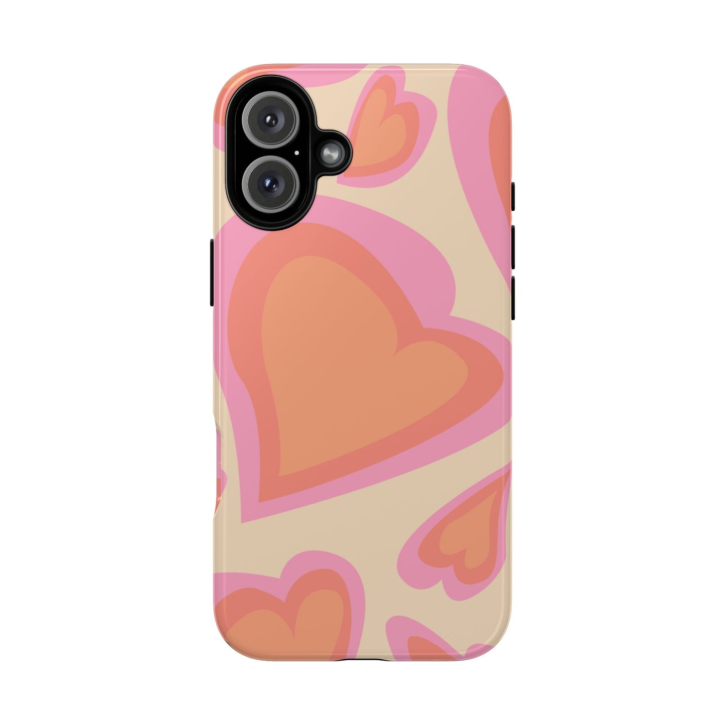 Retro Heart Phone Case – Cute Vintage Aesthetic for iPhone, Samsung & Google Pixel