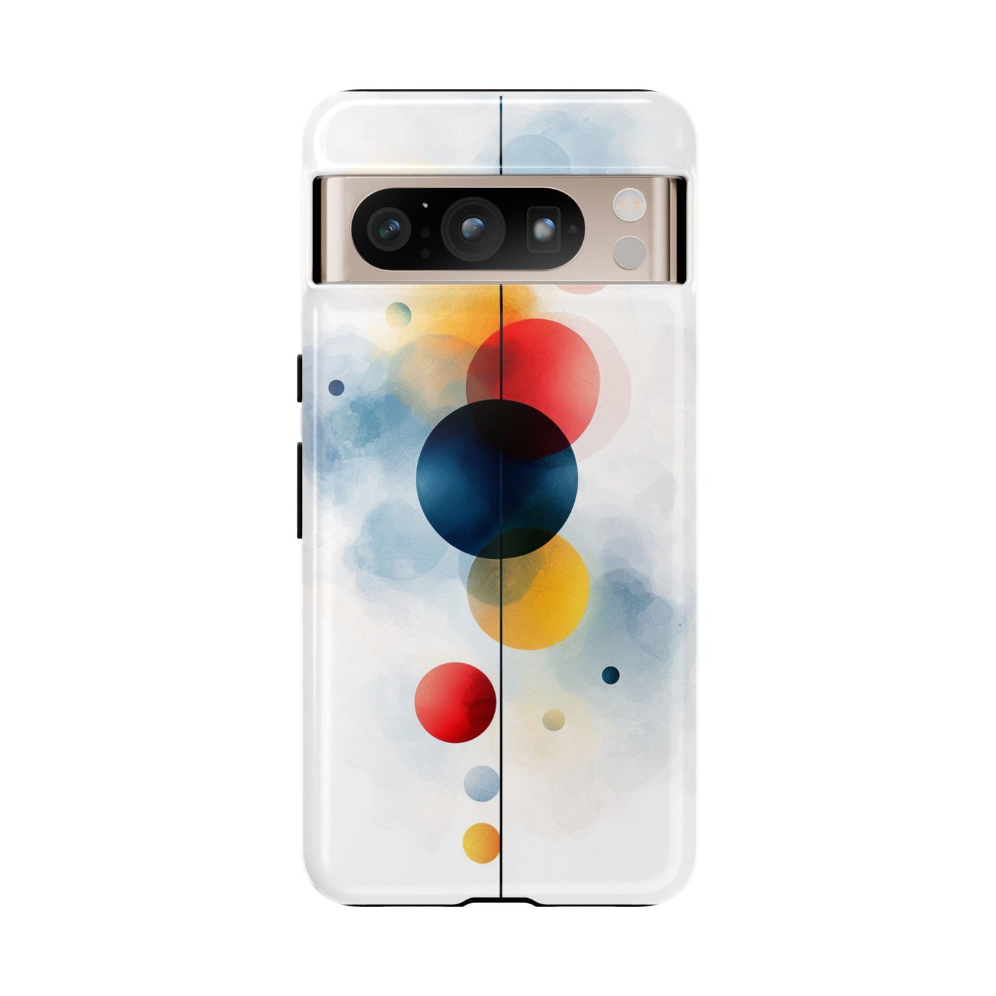 Celestial Balance – Watercolor Abstract Phone Case for iPhone, Samsung & Pixel