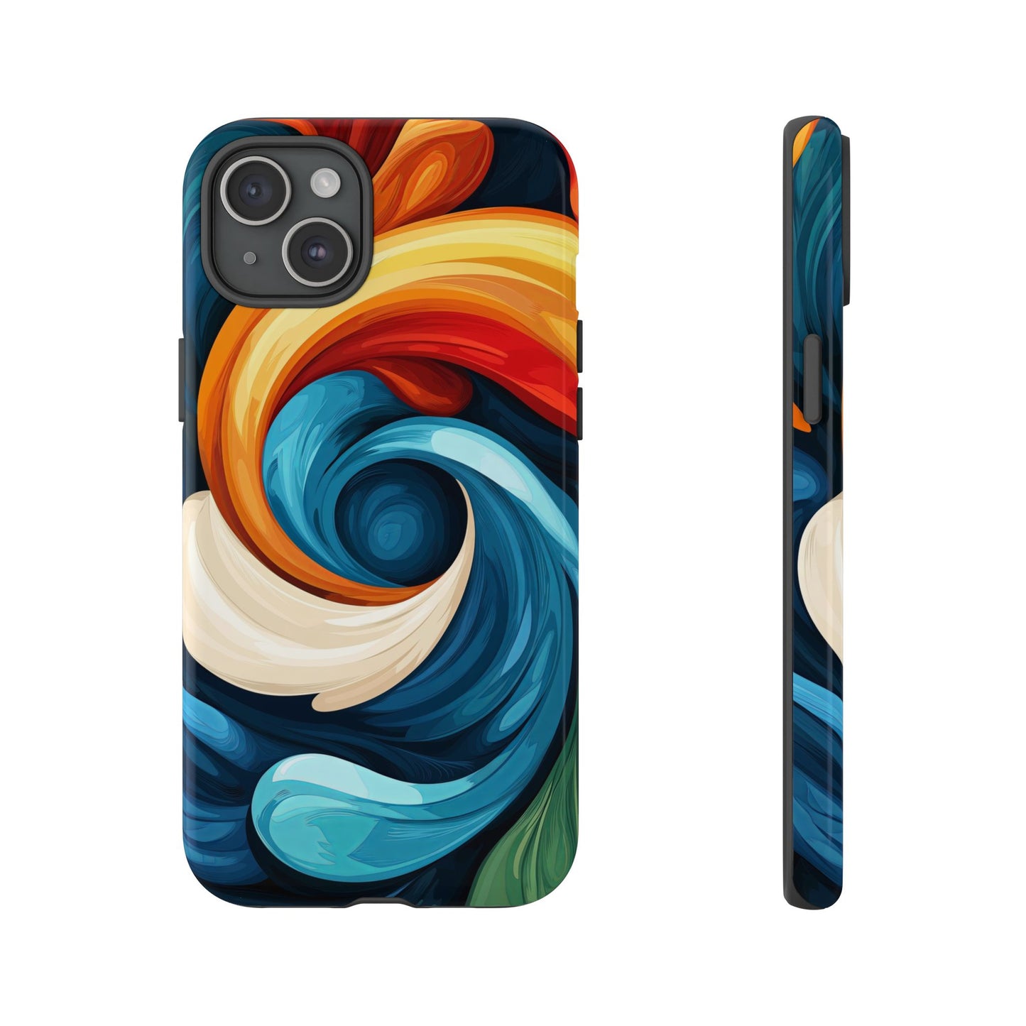Colorstorm – Fluid Energy Abstract Phone Case for iPhone, Samsung & Pixel