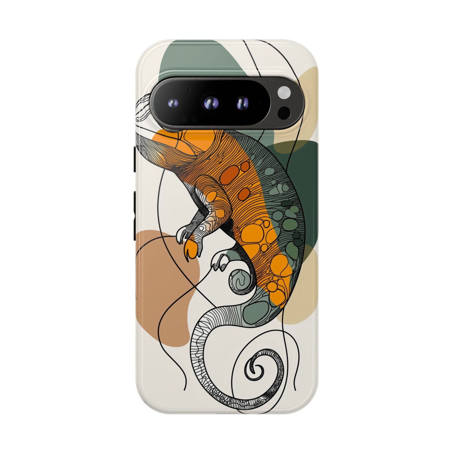 Chameleon Flow: The Art of Adaptation Phone Case for iPhone, Samsung & Pixel
