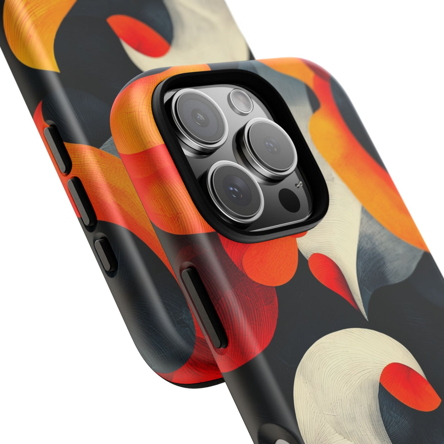 Molten Flow – Abstract Flame Phone Case for iPhone, Samsung & Pixel
