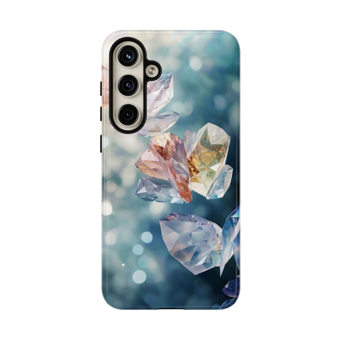 Crystal Butterfly Stones Phone Case for iPhone, Samsung & Google Pixel