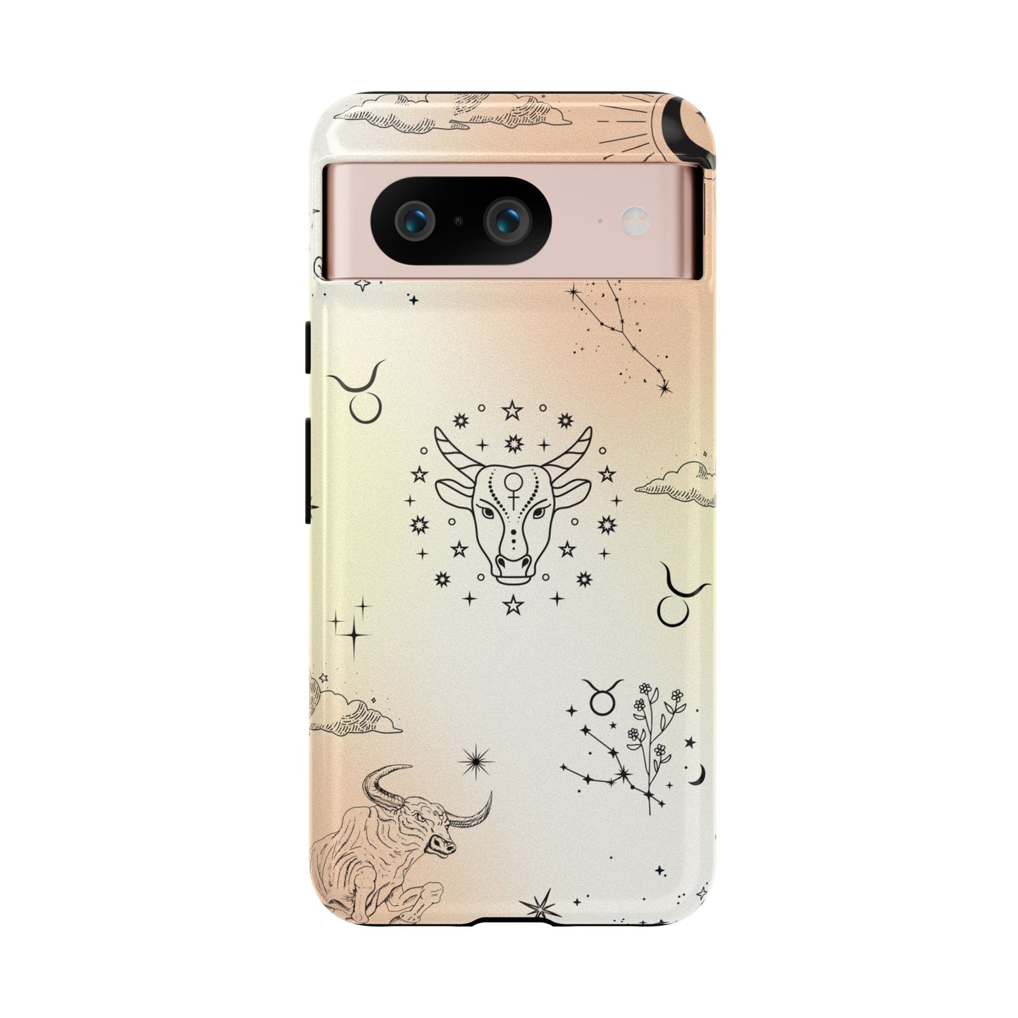 Taurus Zodiac Sign Phone Case β Elegant & Earthy Style for iPhone, Samsung & Google Pixel