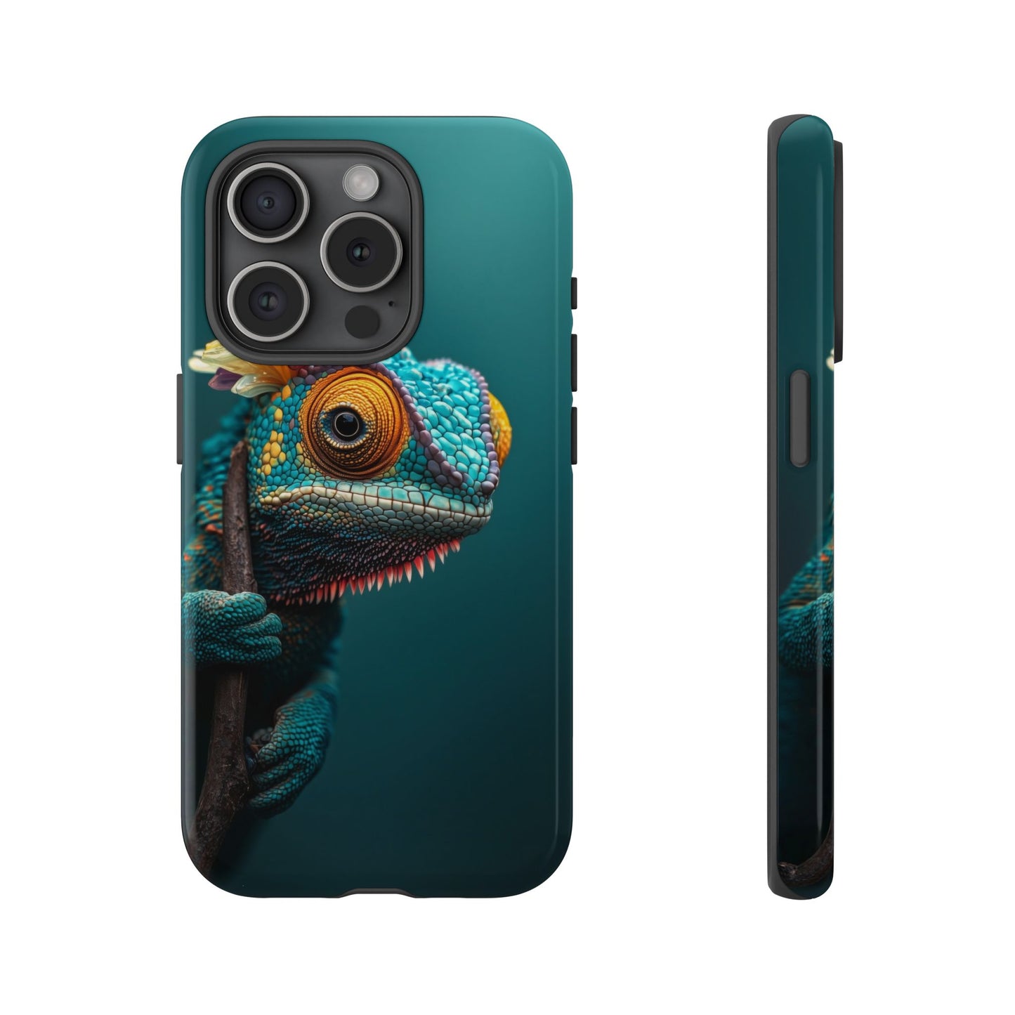 Color Shift Chameleon – Vibrant Reptile Skin Phone Case for iPhone, Pixel & Samsung