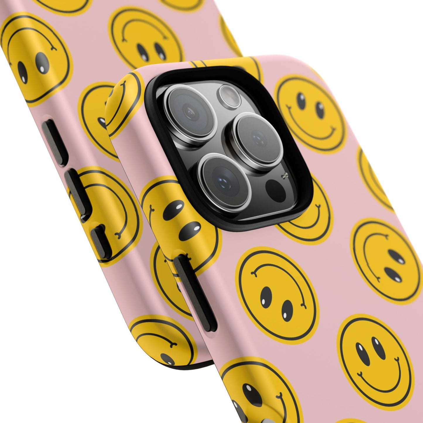 Retro Smiley Face Phone Case – Vintage Aesthetic Cover for iPhone, Samsung & Google Pixel