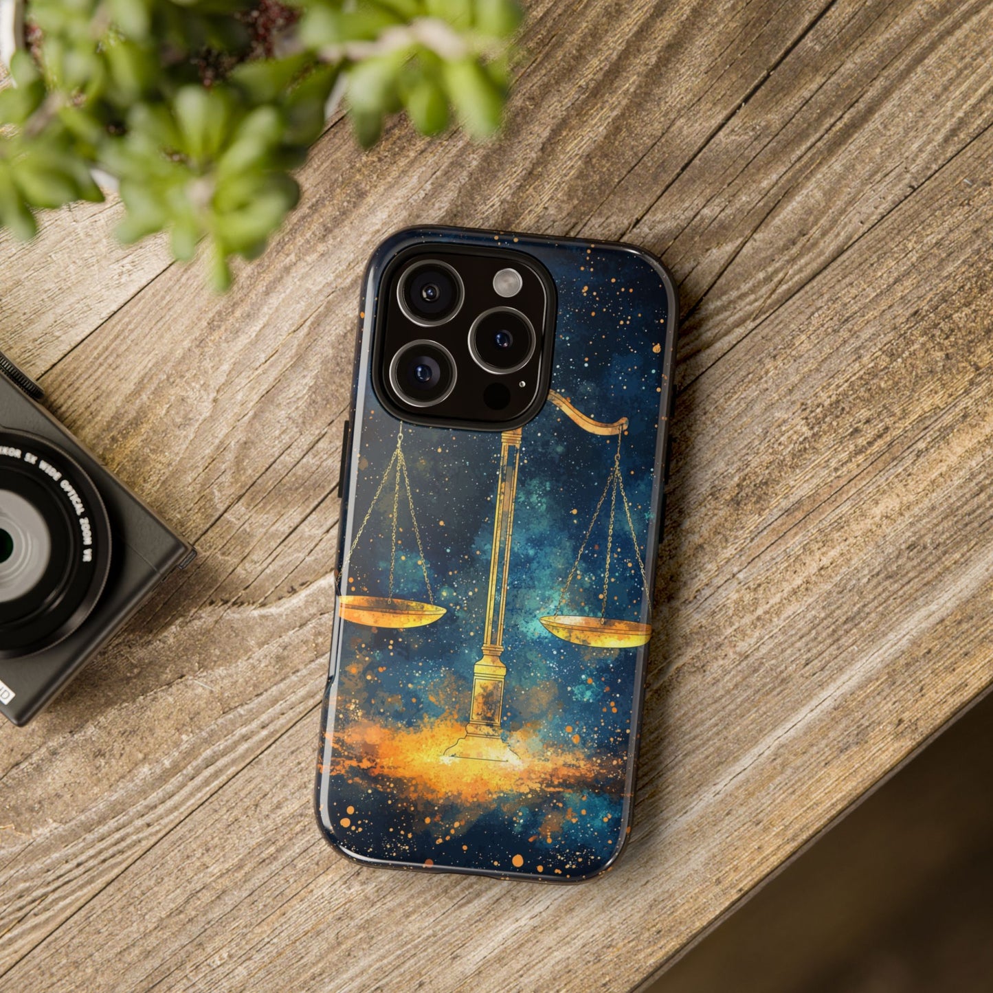 Cosmic Balance Watercolor Phone Case for iPhone, google Pixel & Samsung