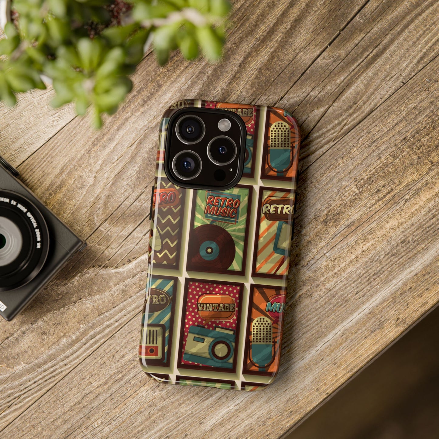 Retro Vintage Poster Phone Case β Aesthetic Nostalgic Design for iPhone, Samsung & Google Pixel