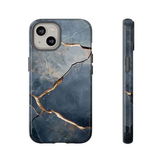 Cracked Marble Stone Phone Case for iPhone, Samsung & Google Pixel