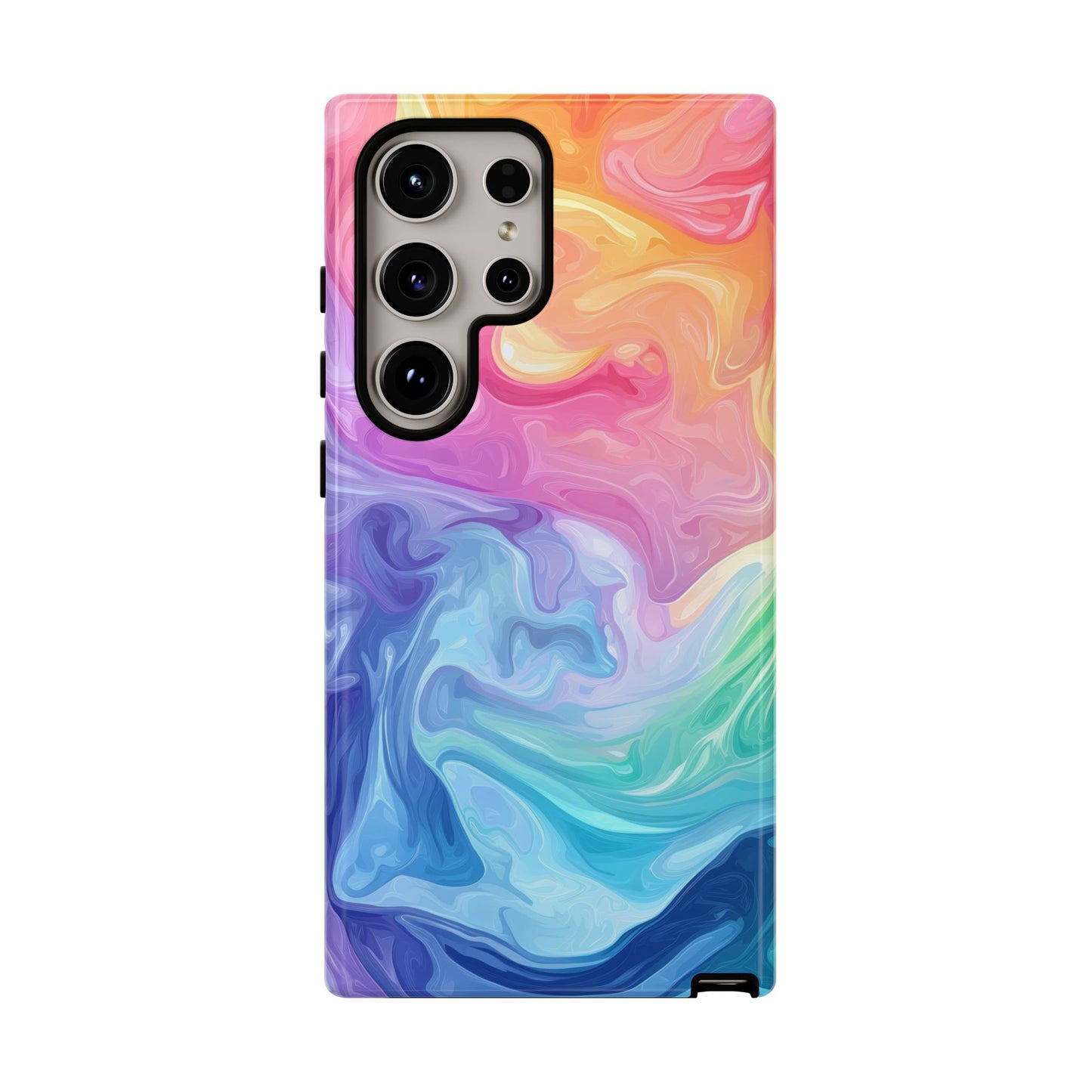 Prism Swirl Watercolor Phone Case for iPhone, google Pixel & Samsung