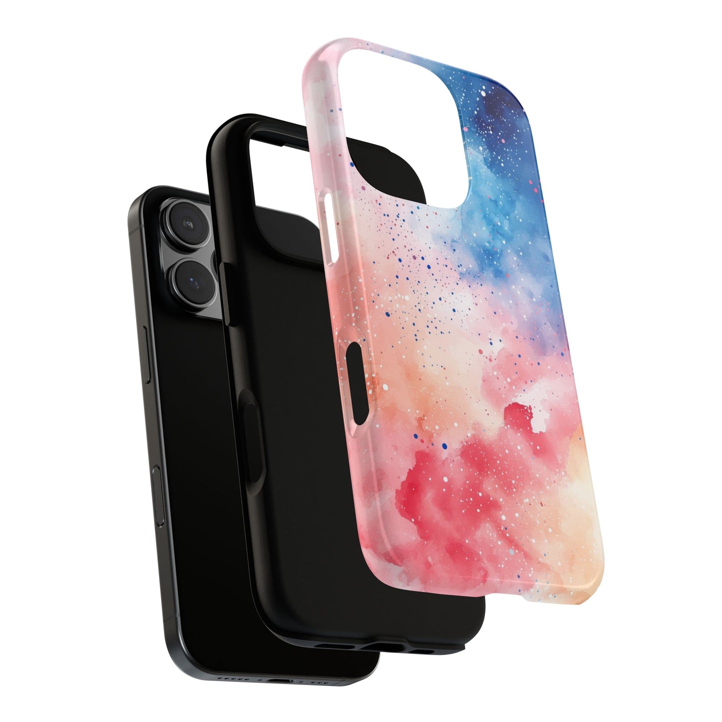 Celestial Haze – Vibrant Watercolor Phone Case for iPhone, google Pixel & Samsung