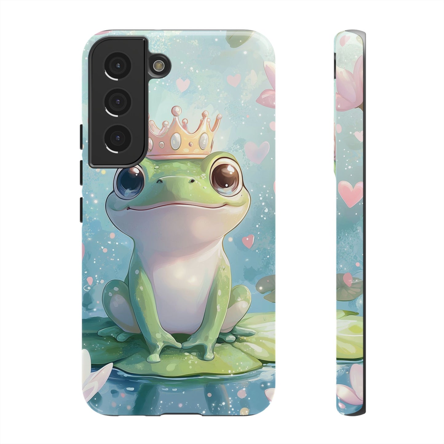 Royal Frog Phone Case β Cute Anime Aesthetic for iPhone, Google Pixel & Samsung
