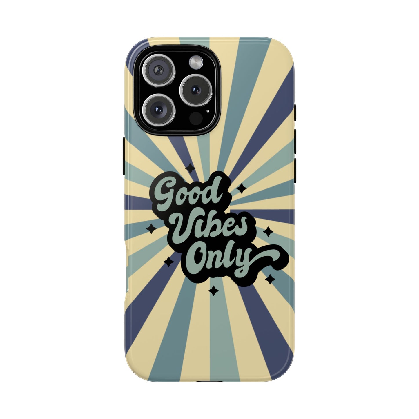 Retro "Good Vibes Only" Phone Case β Vintage Aesthetic for iPhone, Samsung & Google Pixel