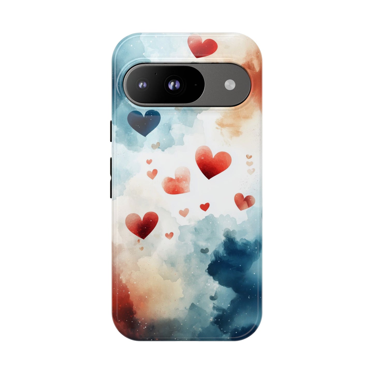 Heartfelt Skies - Watercolor Anime Phone Case for iPhone, Samsung, Google Pixel