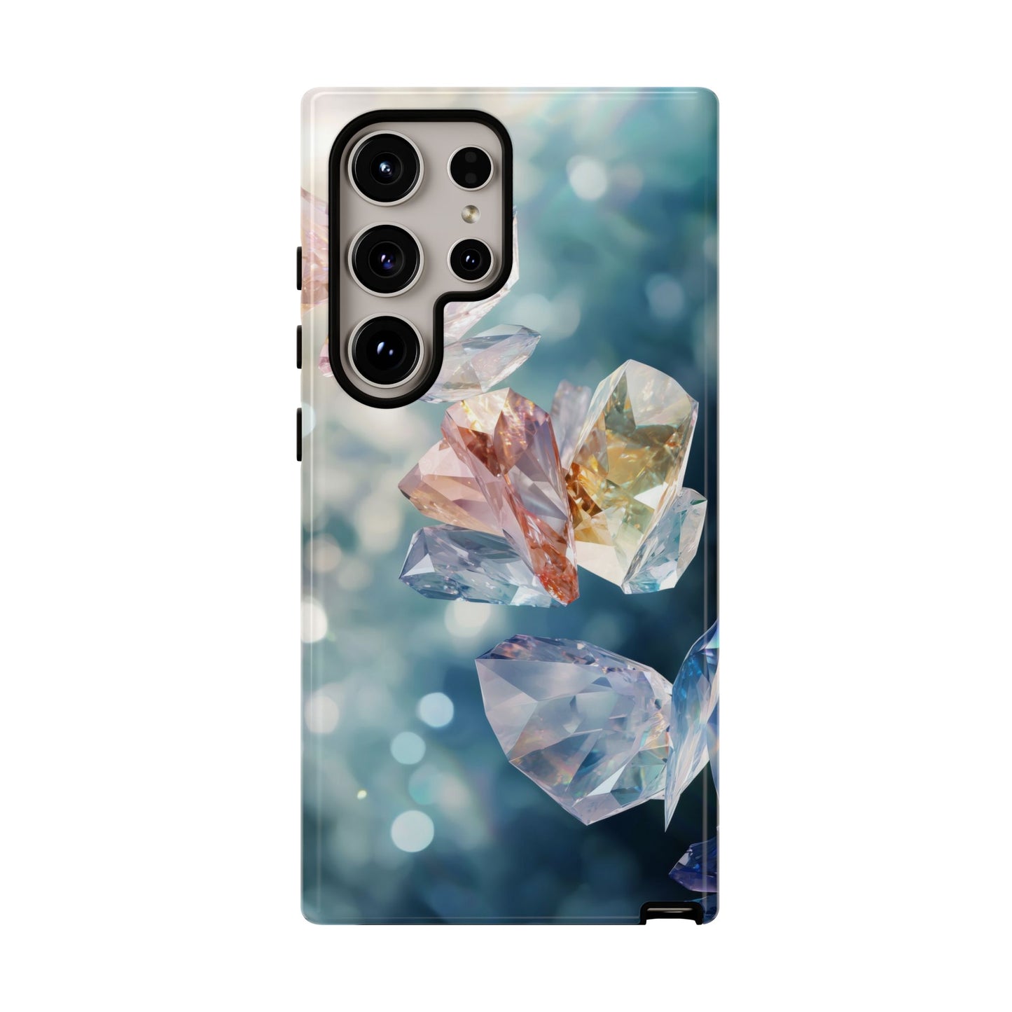 Crystal Butterfly Stones Phone Case for iPhone, Samsung & Google Pixel