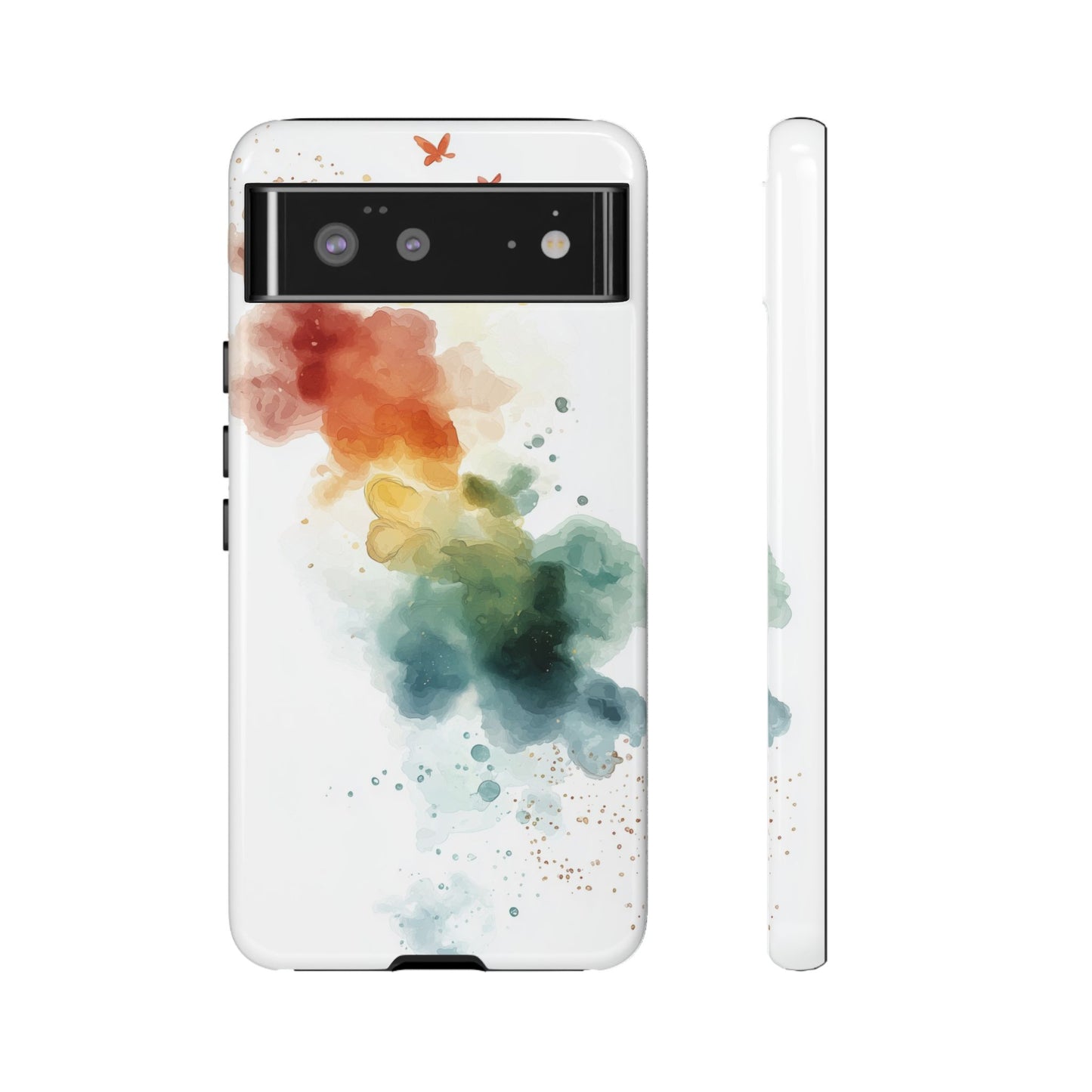 Whirlwind Rainbow Watercolor Phone Case for iPhone, google Pixel & Samsung