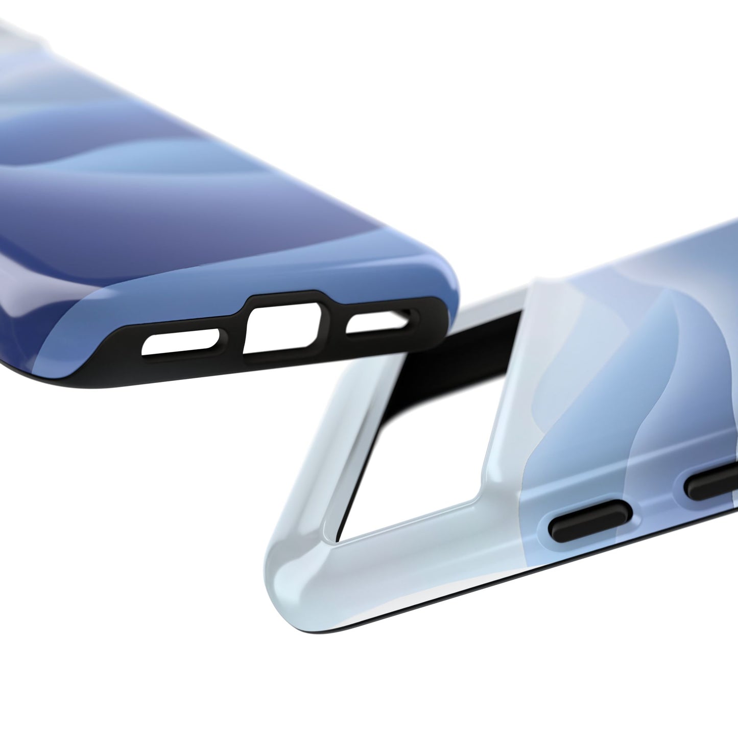 Intricate Abstract Wavy Landscape phone case