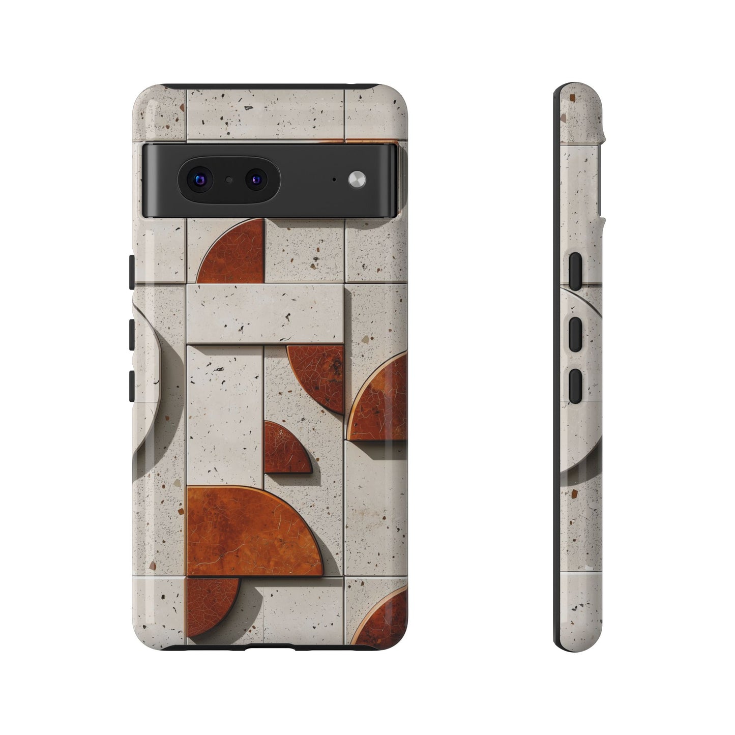Modern Terrazzo Grid Phone Case β Abstract & Stylish for iPhone, google Pixel & Samsung
