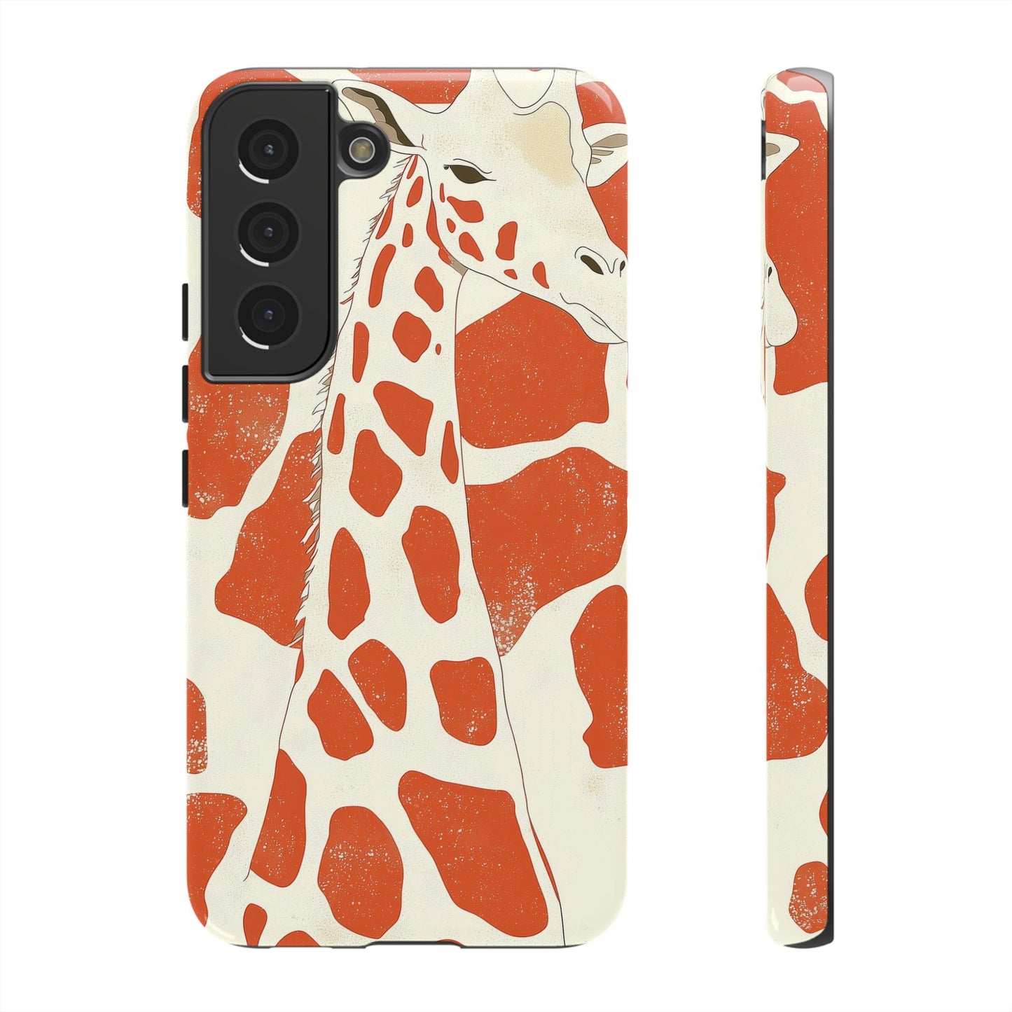 Minimalist Giraffe Print Phone Case β Earthy & Elegant for iPhone, Pixel & Samsung