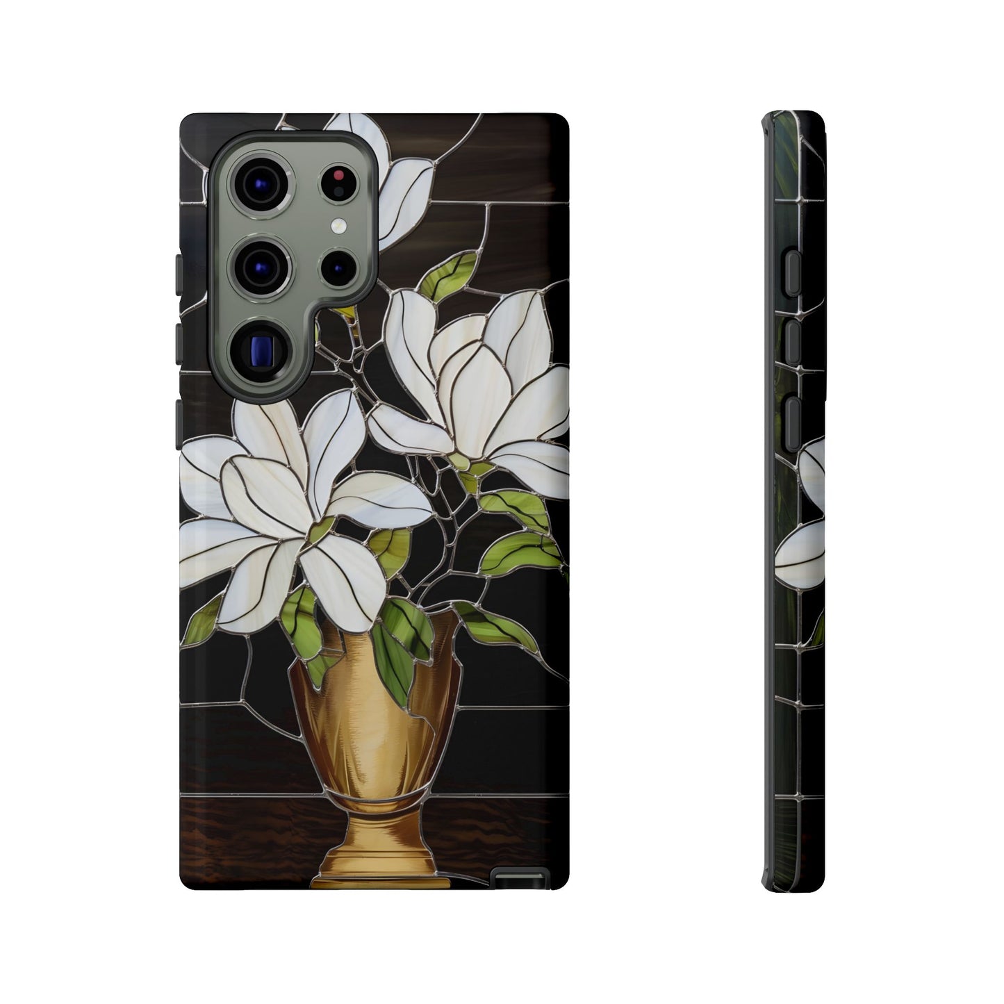 Stained Glass Floral Phone Case