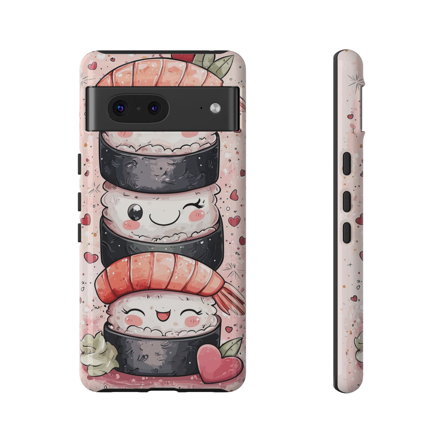 Anime Sushi Stack Phone Case β Cute & Tasty-Inspired Design for iPhone, Samsung, and Google Pixel