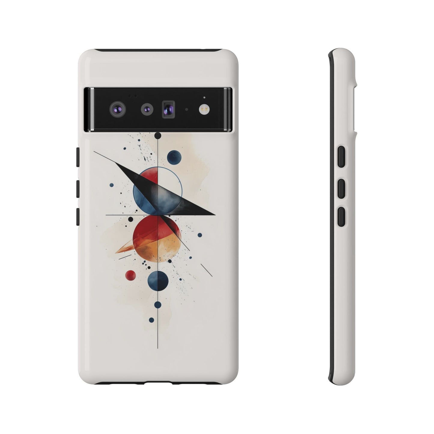 Orbital Drift – Abstract Space Geometry Phone Case for iPhone, Samsung & Pixel
