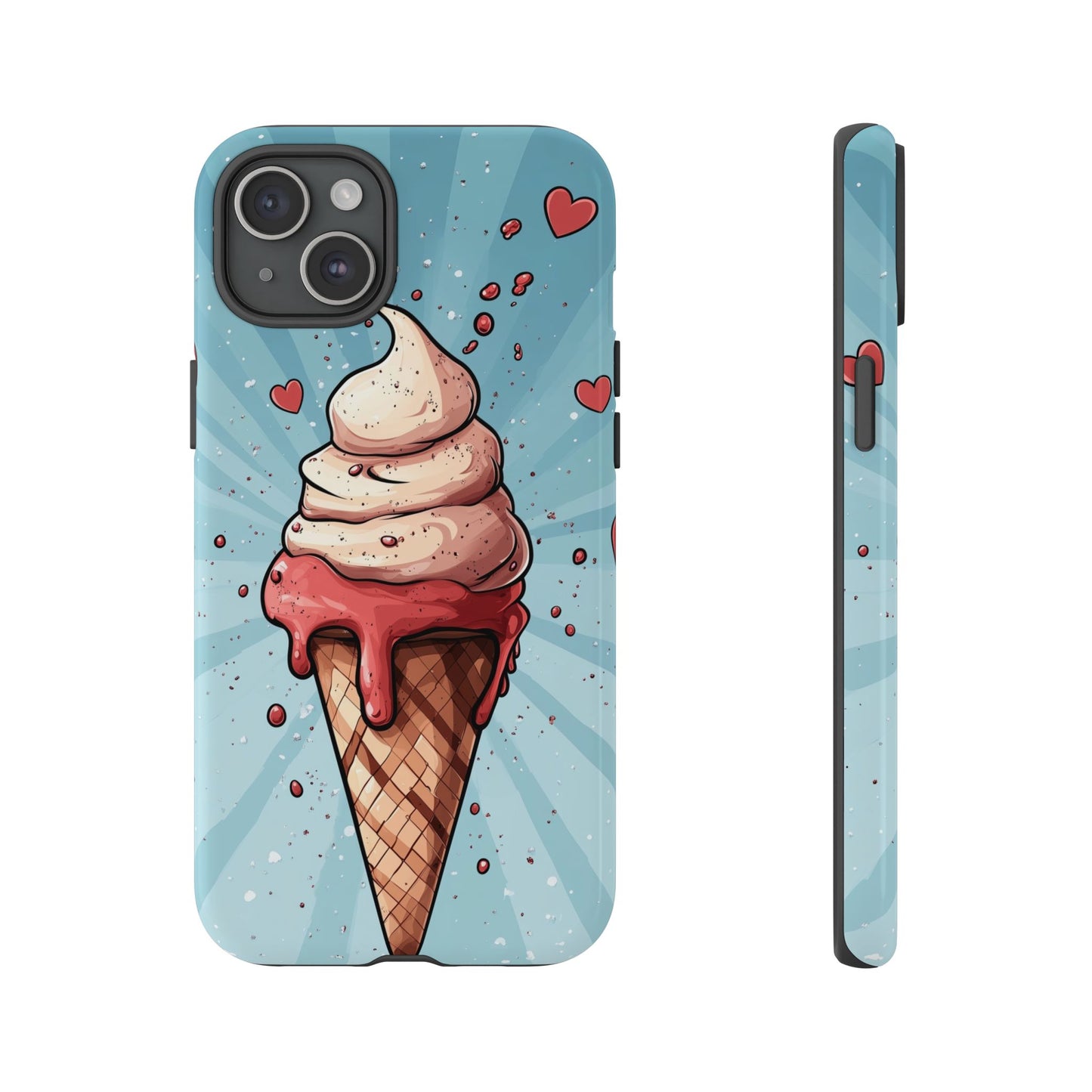 Sweet Scoop Anime Ice Cream Phone Case iPhone, Samsung, Google Pixel