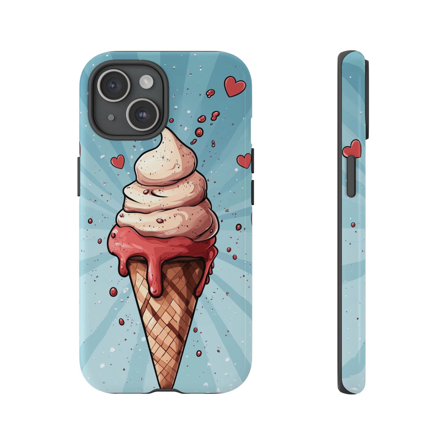 Sweet Scoop Anime Ice Cream Phone Case iPhone, Samsung, Google Pixel