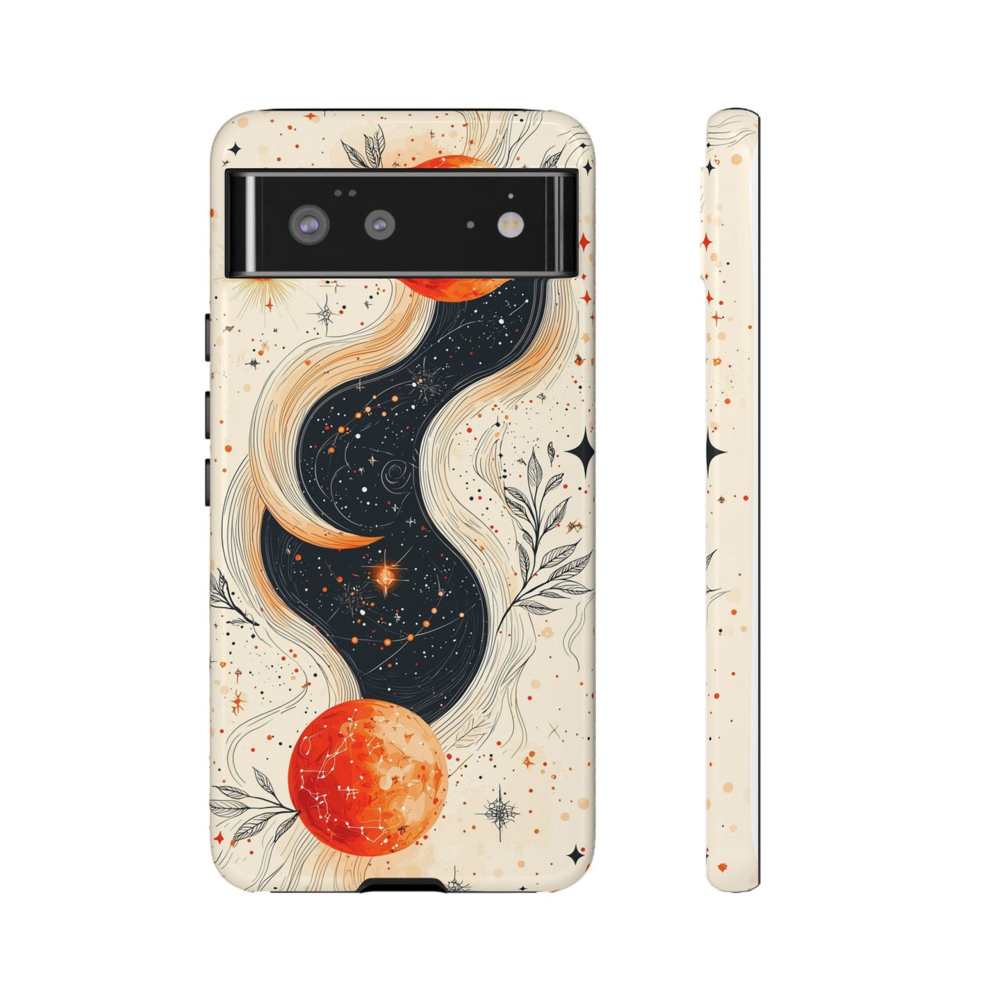 Celestial Flow Boho Phone Case for iPhone, Pixel & Samsung