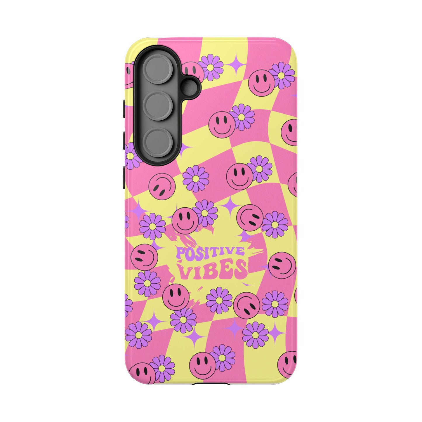 Positive Vibes Phone Case β Aesthetic Motivational Cover for iPhone, Samsung & Google Pixel