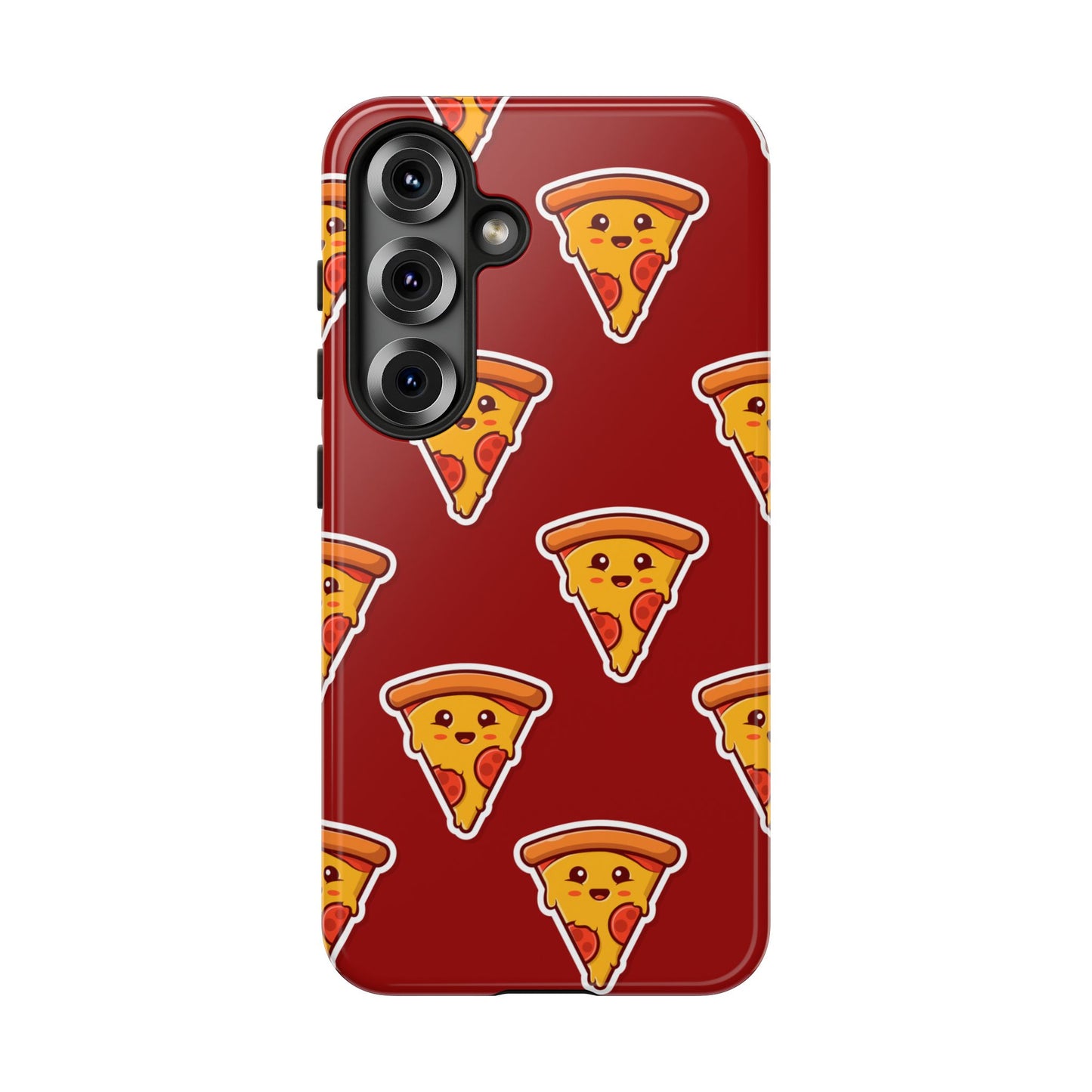Kawaii Pizza Slice Phone Case – iPhone, Google Pixel, Samsung for iPhone, Samsung & Google Pixel