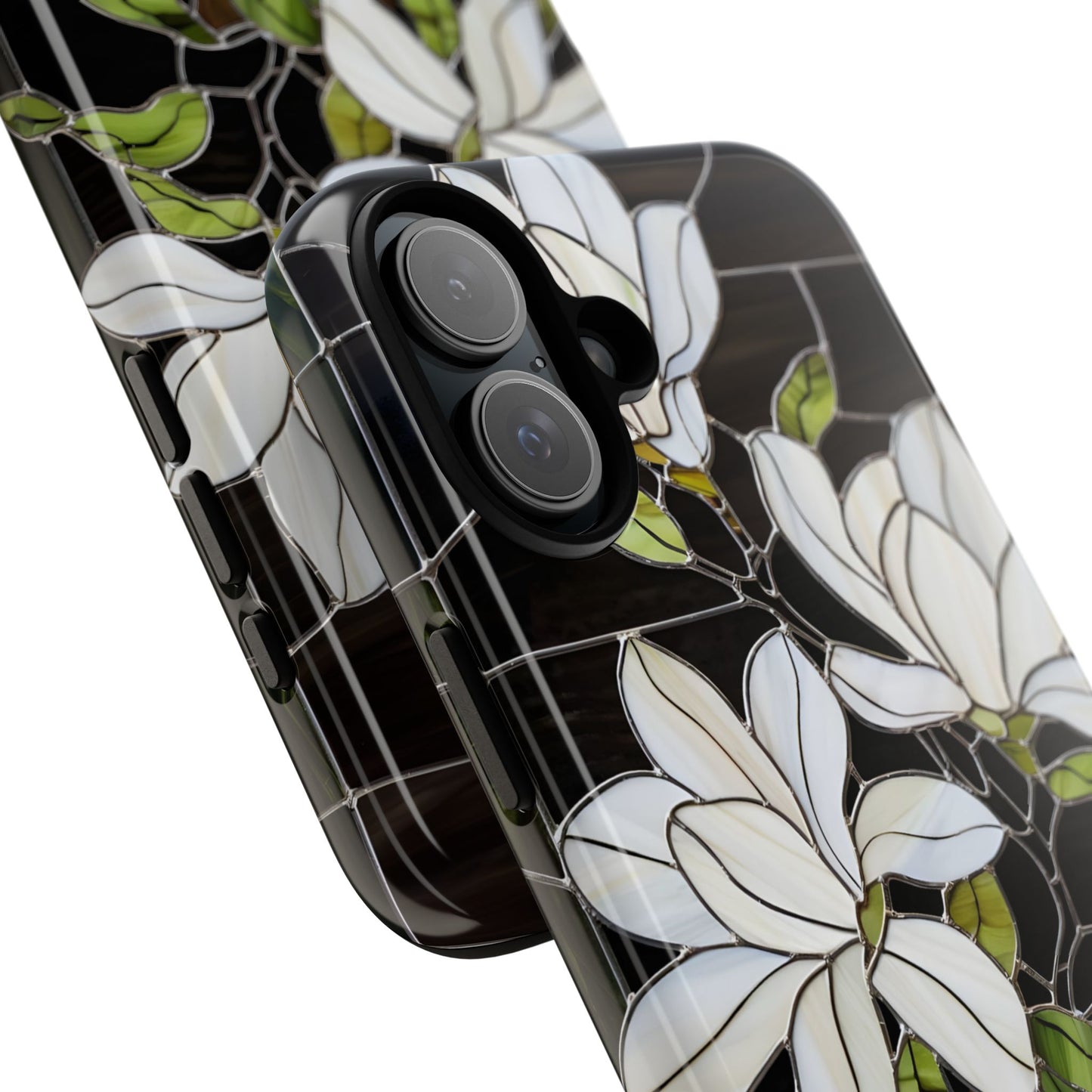 Stained Glass Floral Phone Case