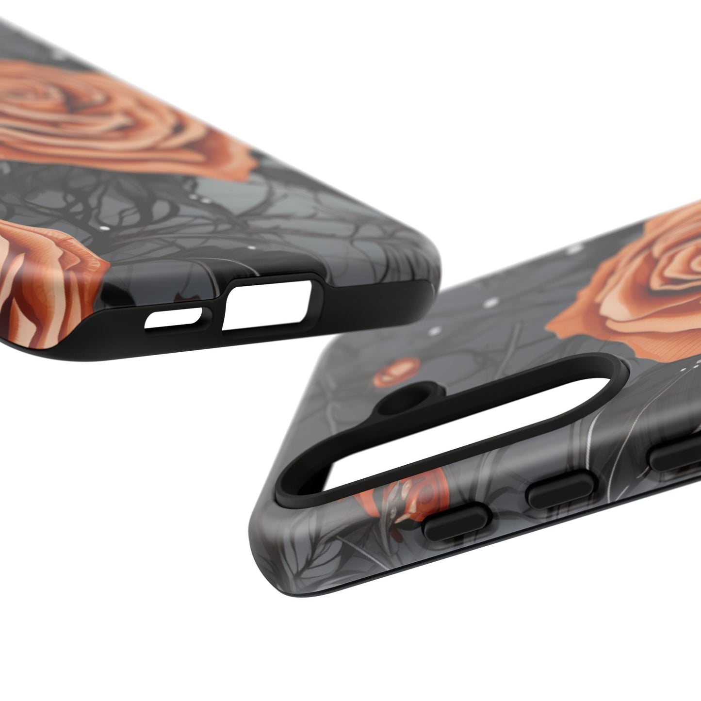 Mystic Noir Rose Mobile Case