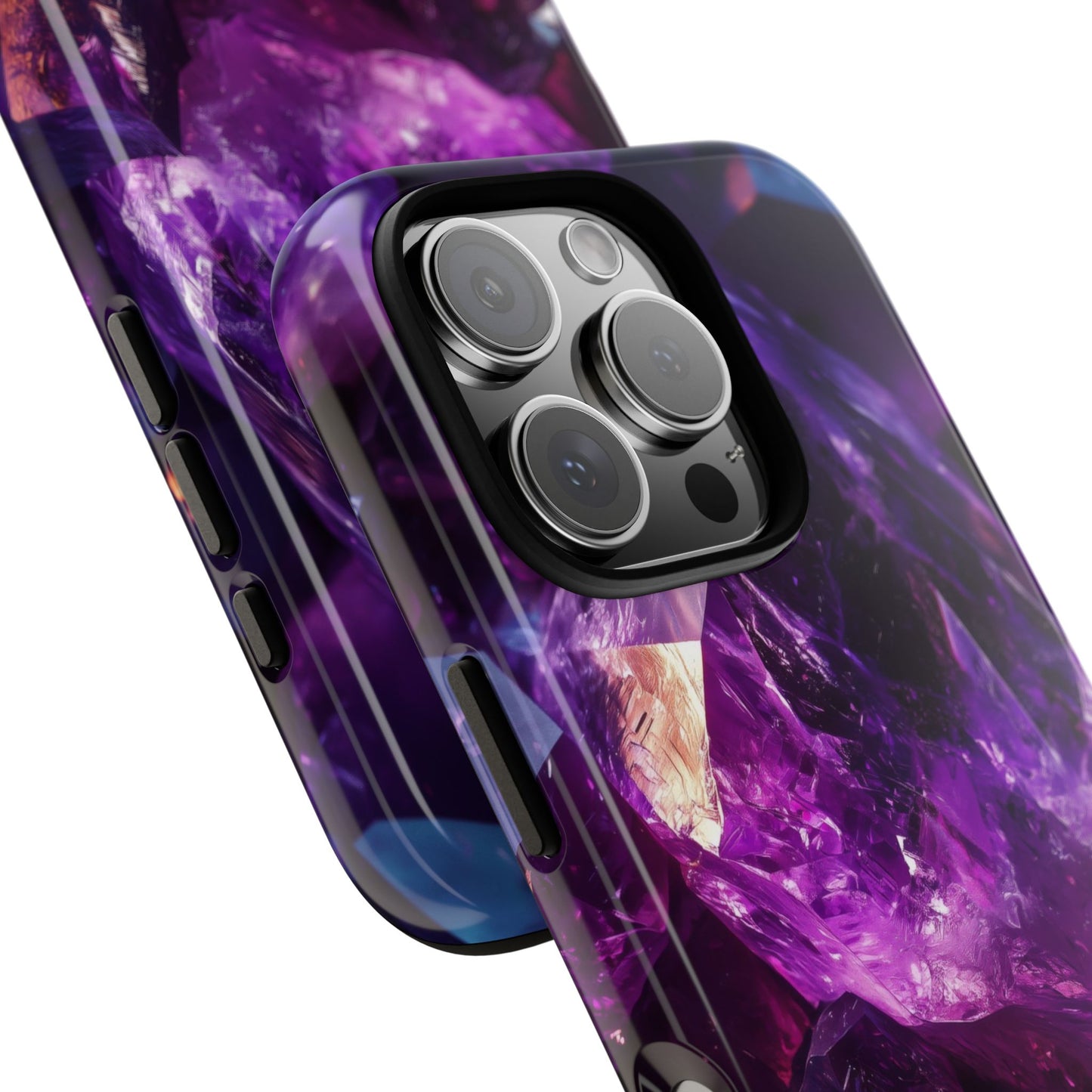 Royal Amethyst Stones Crystals Phone Case for iPhone, Samsung & Google Pixel