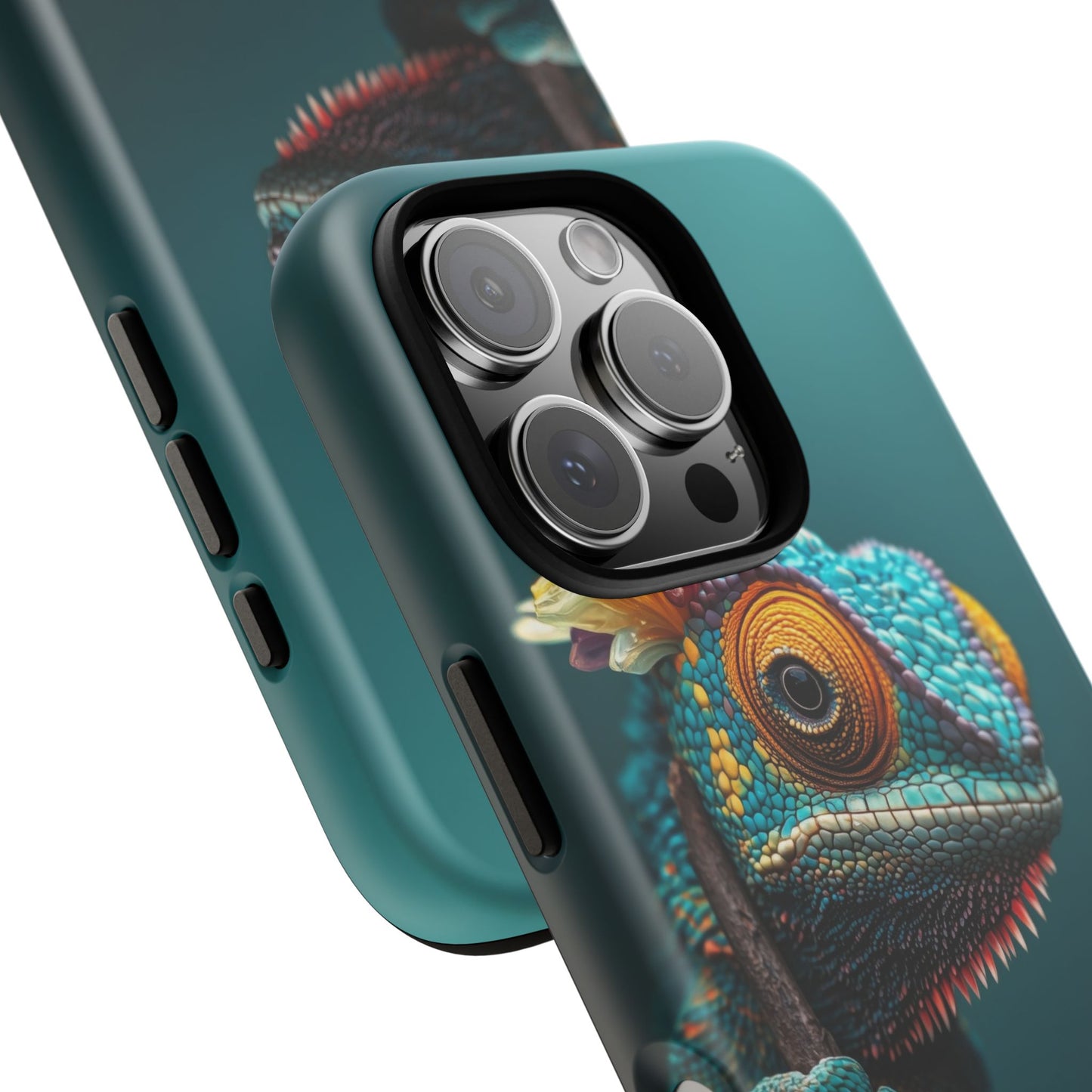 Color Shift Chameleon – Vibrant Reptile Skin Phone Case for iPhone, Pixel & Samsung