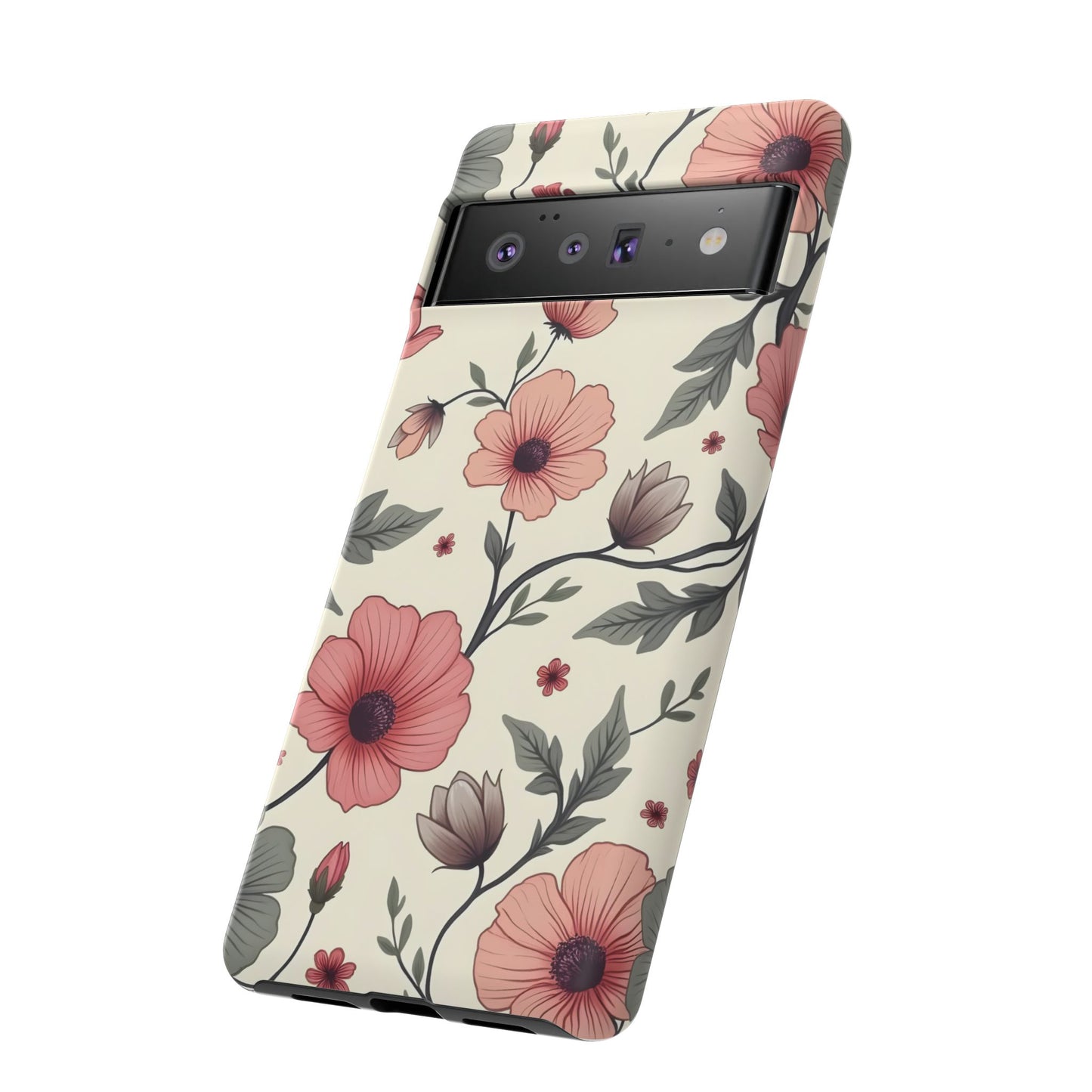 Floral Iphone Case, Botanical Pattern Design