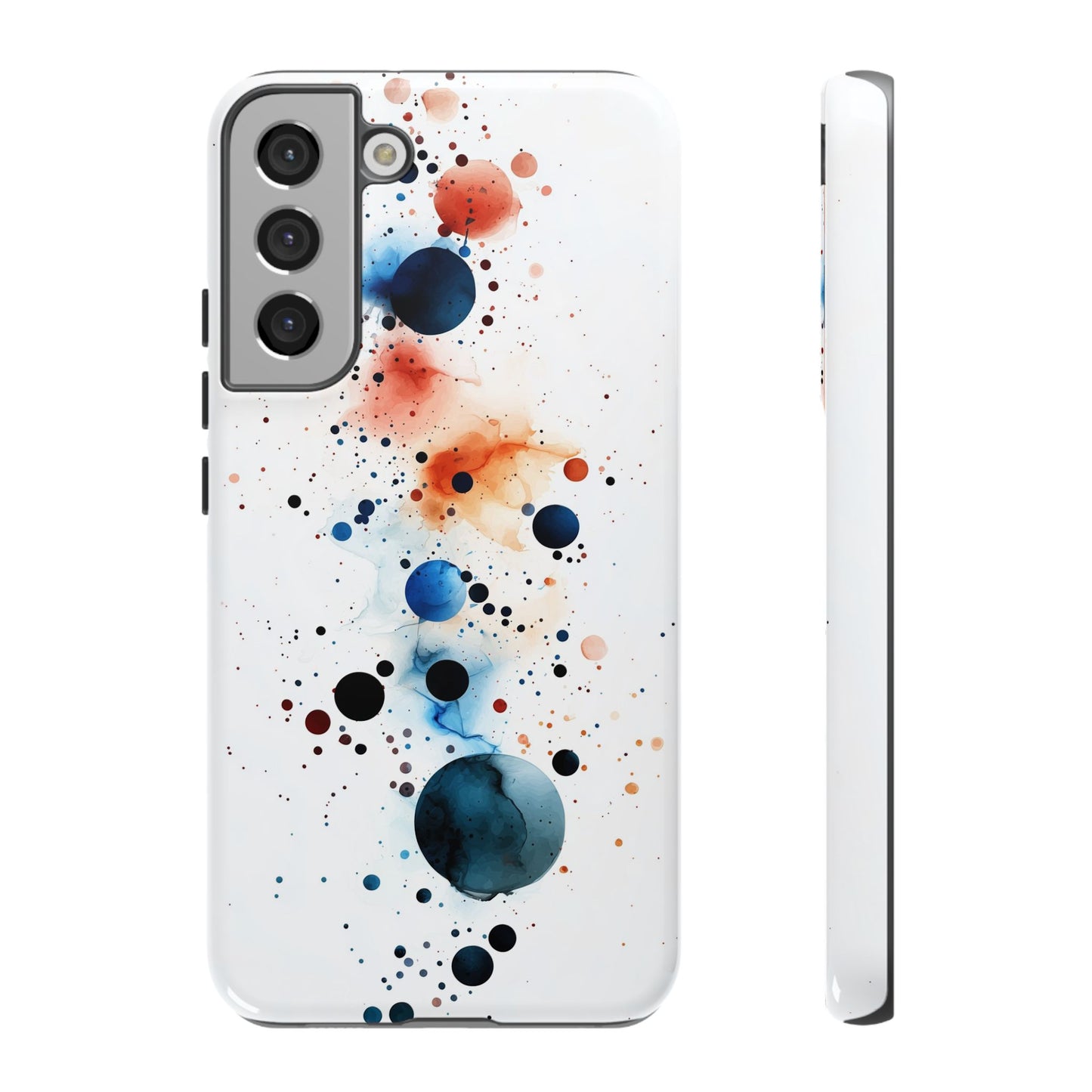 Celestial Splash" – Watercolor Abstract Phone Case for iPhone, google Pixel & Samsung