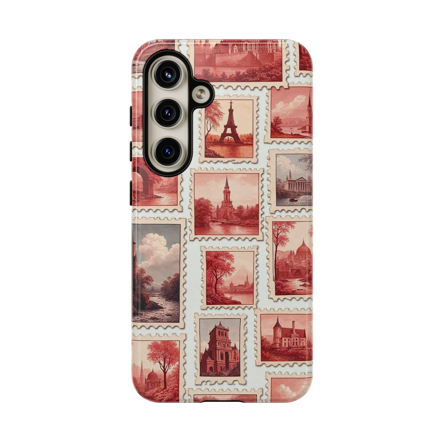 Vintage Postcard Stamps Phone Case