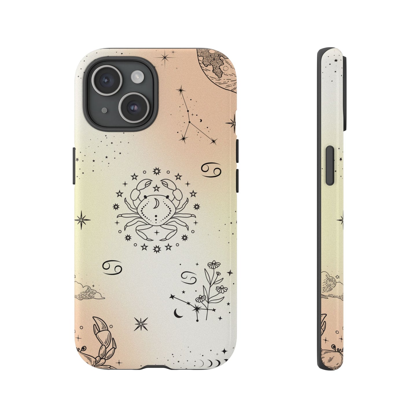 Cancer Zodiac Sign Phone Case β Soft & Protective Shell for iPhone, Samsung & Google Pixel