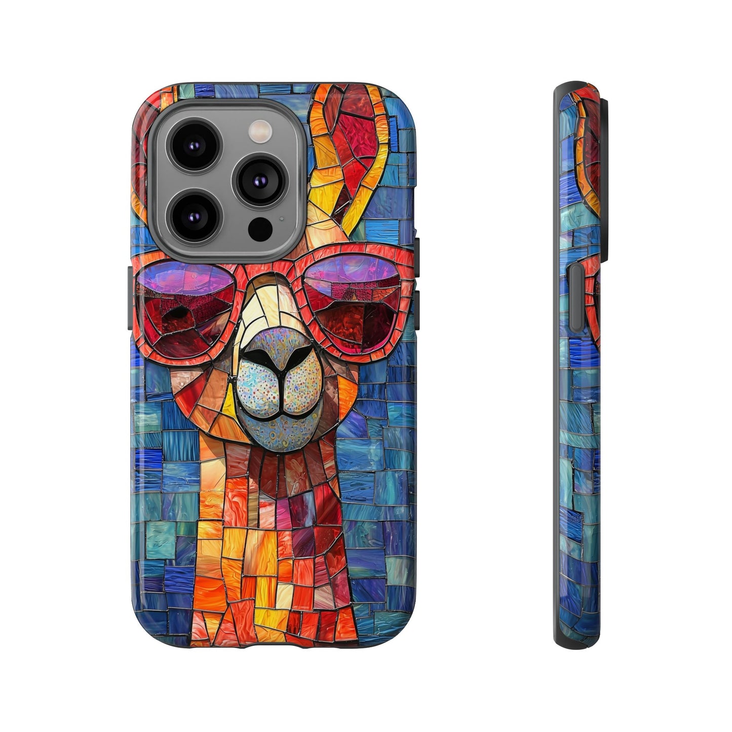 Tall Grace – Stained Glass Giraffe Phone Case for iPhone, Samsung & Pixel