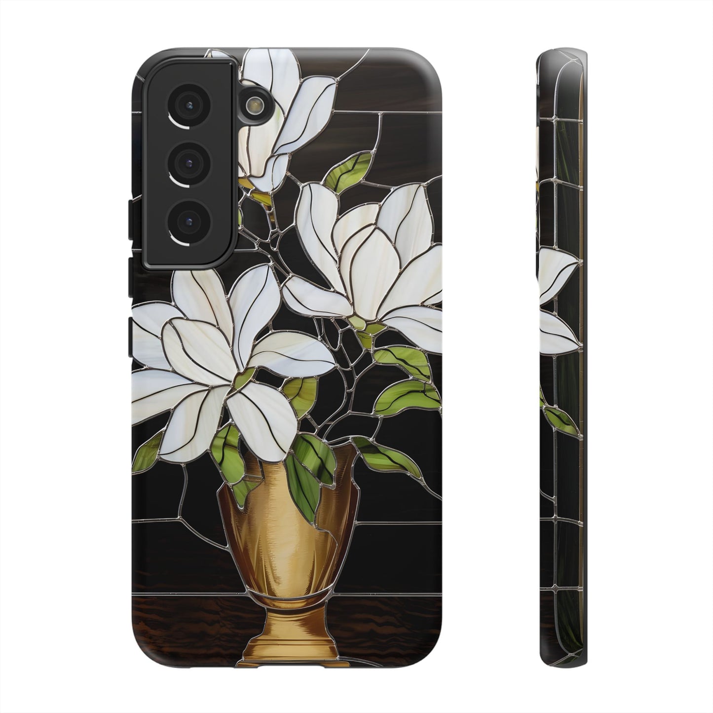 Stained Glass Floral Phone Case