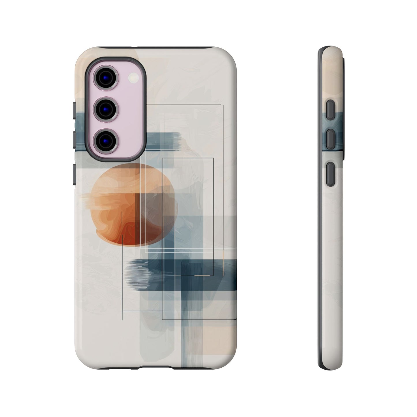 Urban Eclipse – Minimal Abstract Phone Case for iPhone, Samsung & Pixel