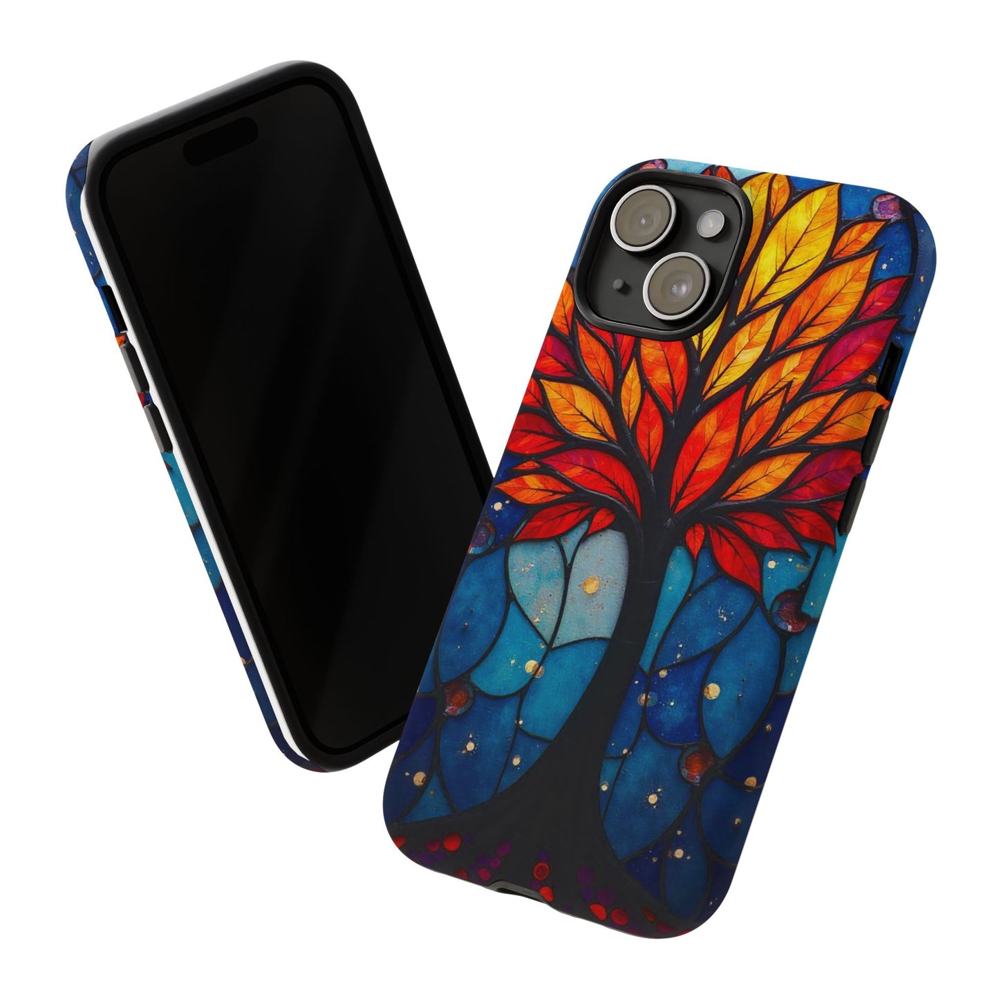 Stained Glass Tree: A Burst of Vibrant Elegance