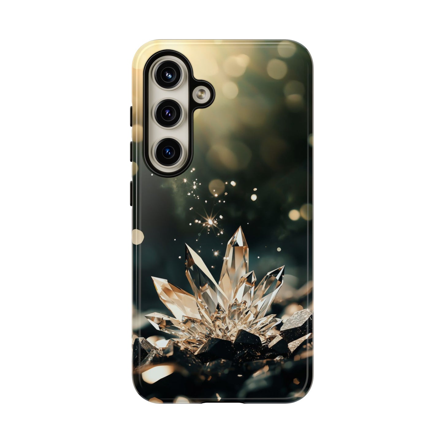 Crystal Stone Sparkle Phone Case – iPhone, Google Pixel, Samsung