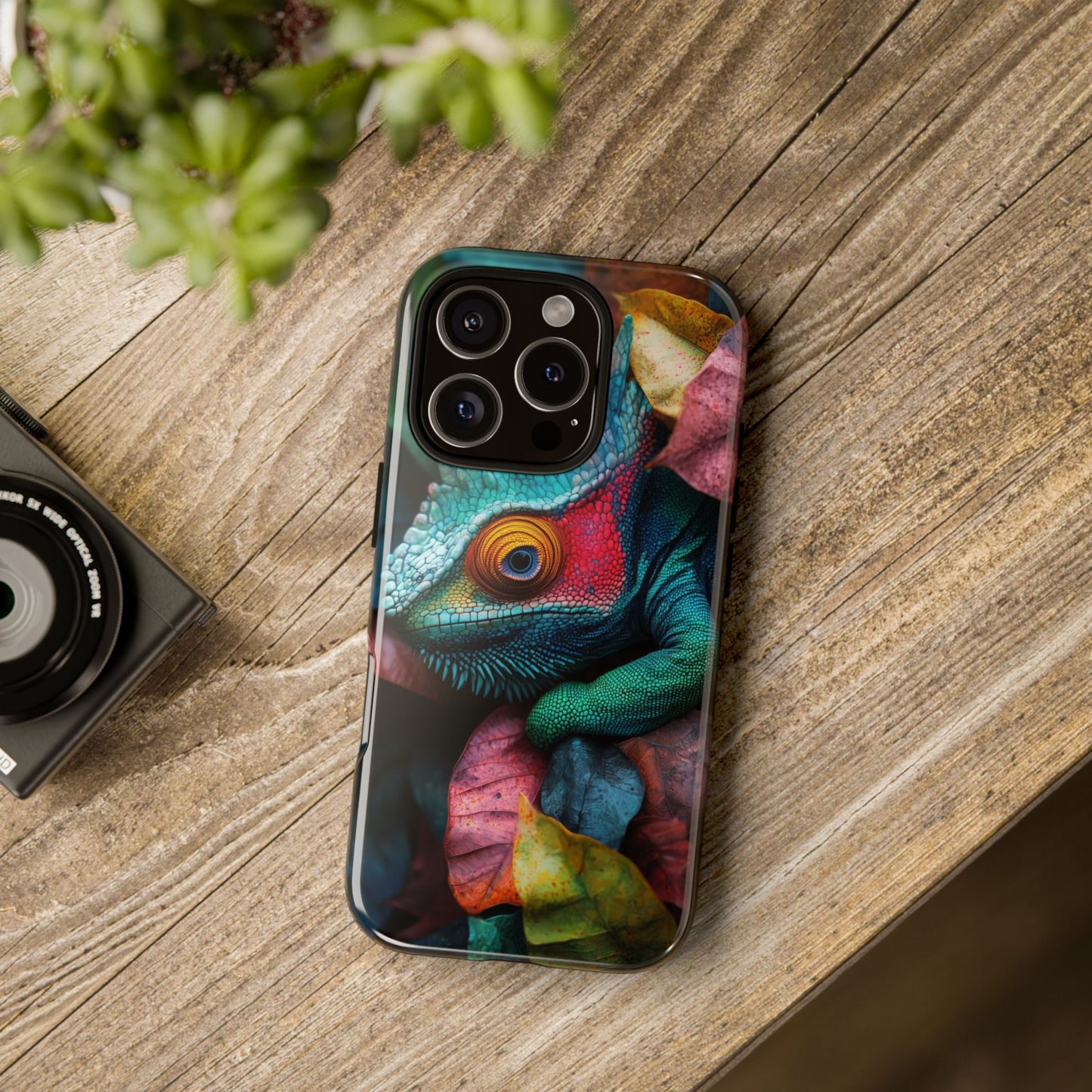 Chameleon Glow – Nature’s Camouflage Phone Case for iPhone, Pixel & Samsung