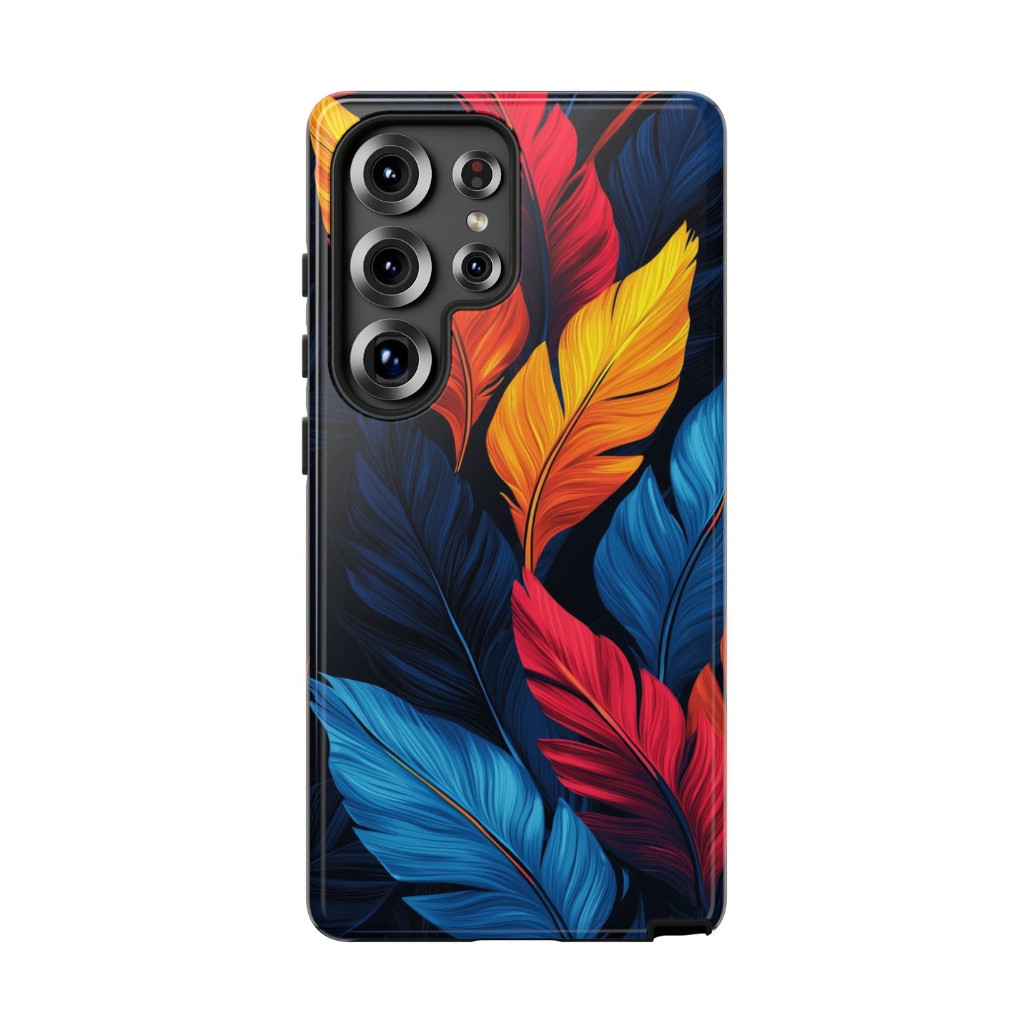 Jungle Toucan Feathers Phone Case β Vibrant & Unique for iPhone, Pixel & Samsung