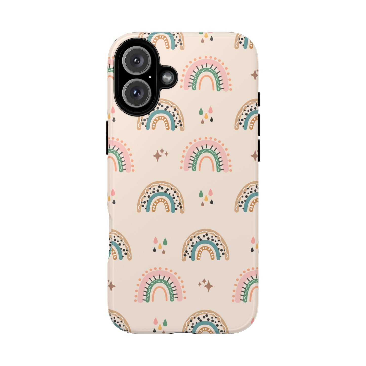 Retro Rainbow Phone Case β Vintage Aesthetic Cover for iPhone, Samsung & Google Pixel