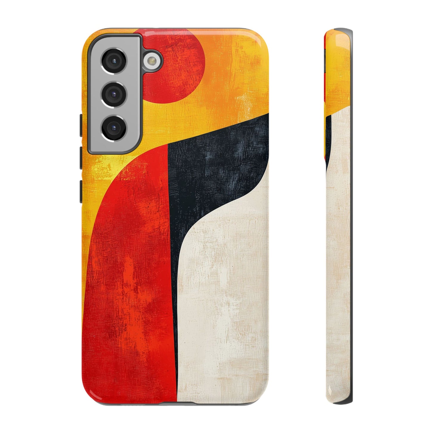 Solar Shift – Bold Abstract Minimalist Phone Case for iPhone, Samsung & Pixel
