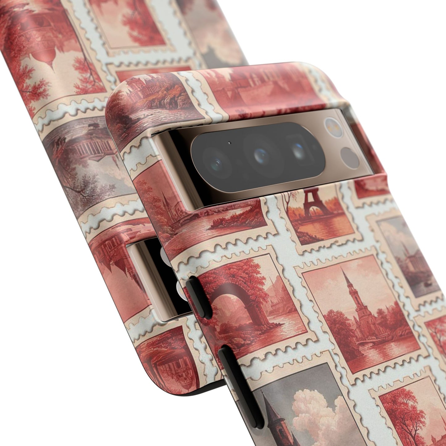 Vintage Postcard Stamps Phone Case