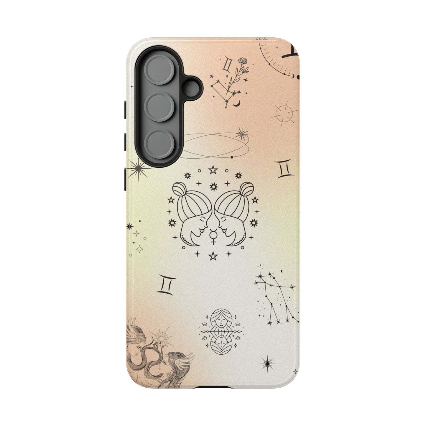 Gemini Zodiac Sign Phone Case β Playful & Dynamic Design for iPhone, Samsung & Google Pixel