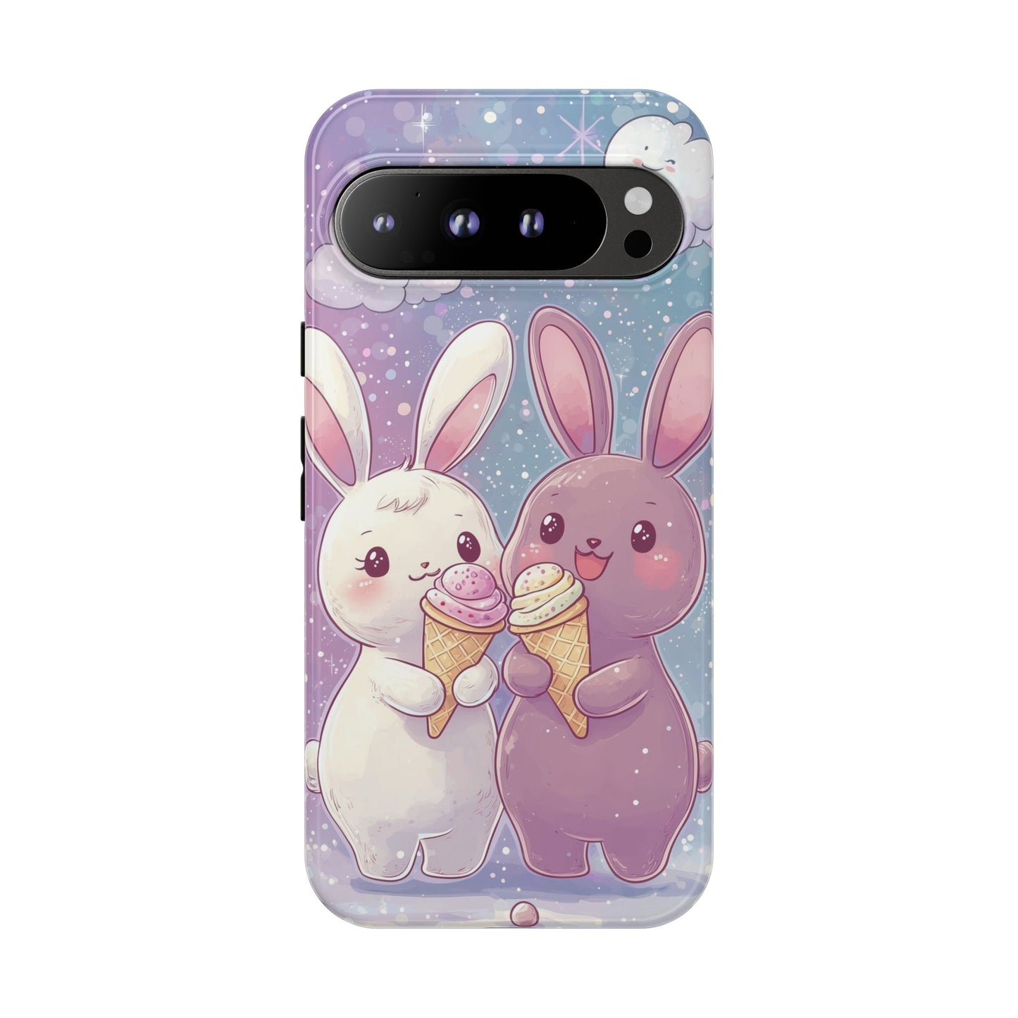Bunny Bliss β Kawaii Anime Phone Case for iPhone, Samsung, Google Pixel